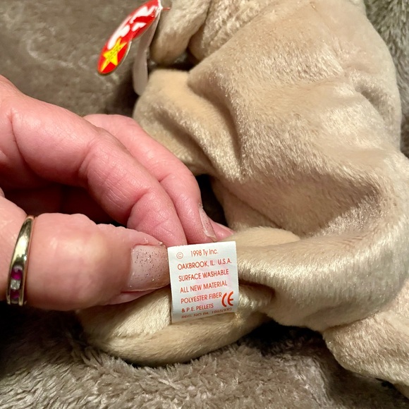 Ty Beanie Baby "Fetch"- The Golden Retriever 1997/1998 *Retired Rare Vintage* - Picture 4 of 4